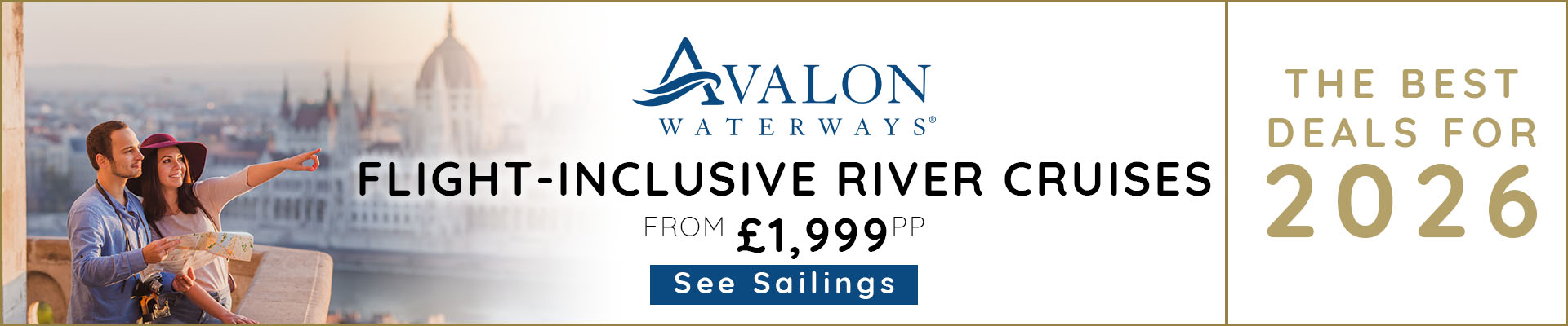 Avalon Flight Inclusive River Cruise Packages 2026
