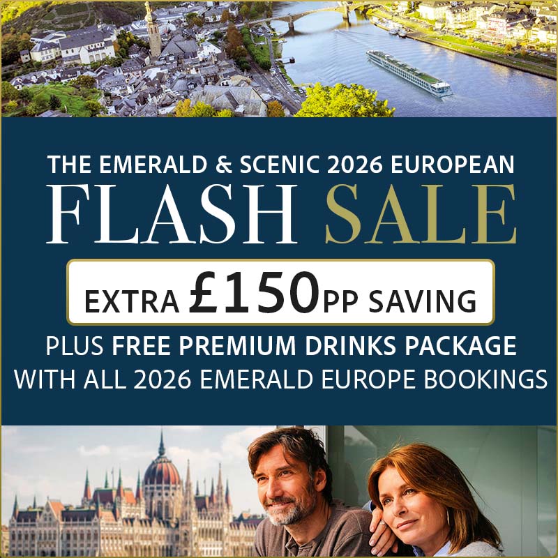 Emerald & Scenic River Cruise Flash Sale