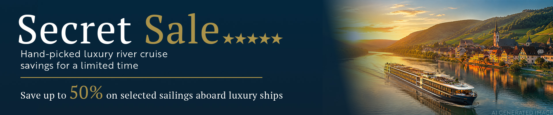 Five Star Luxury River Cruises Sale