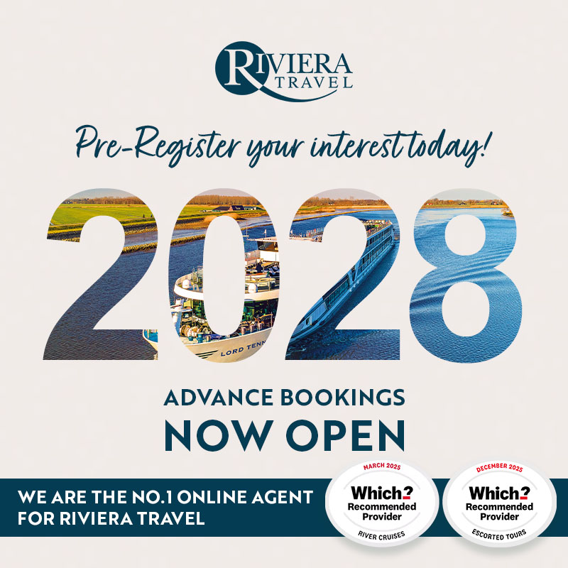 Riviera Travel 2028 pre-registration