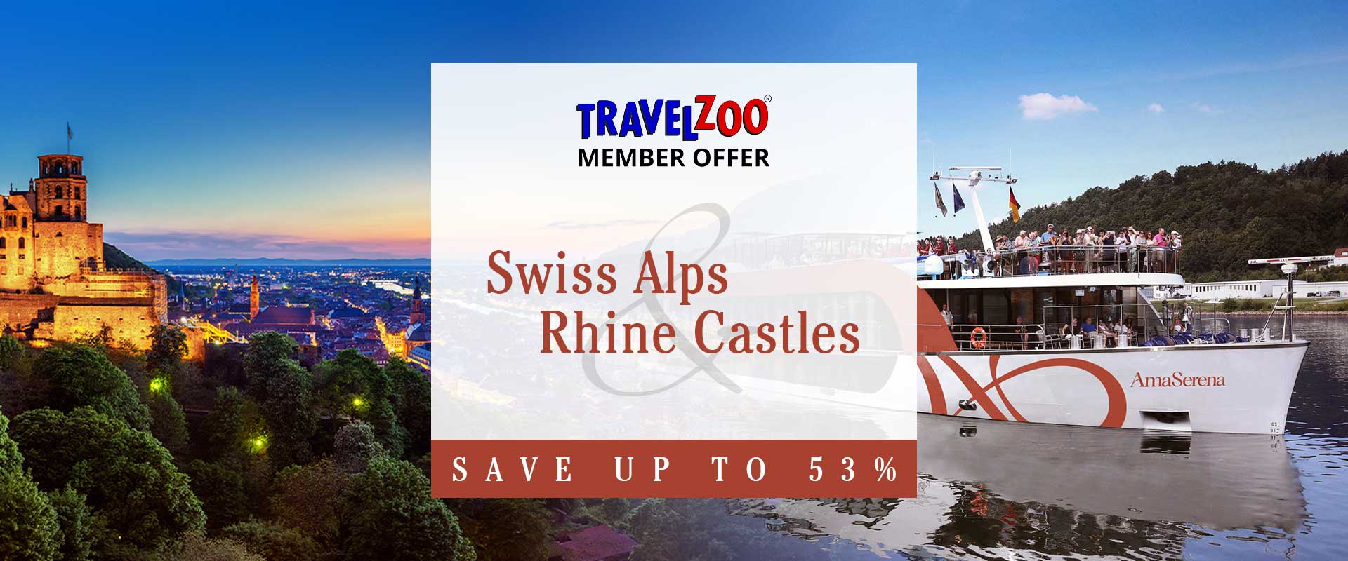 Swiss Alps and Rhine Castles
