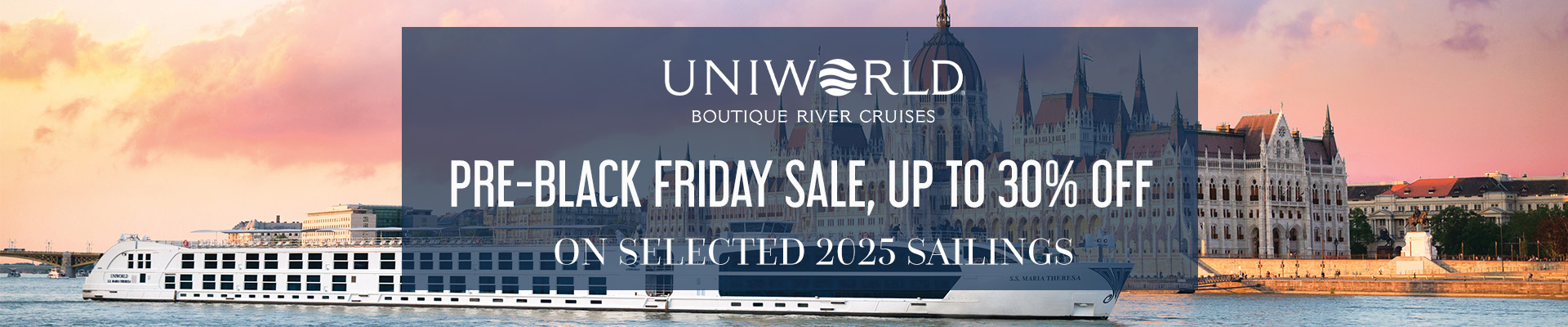 Uniworld Flash Sale River Cruise Offers