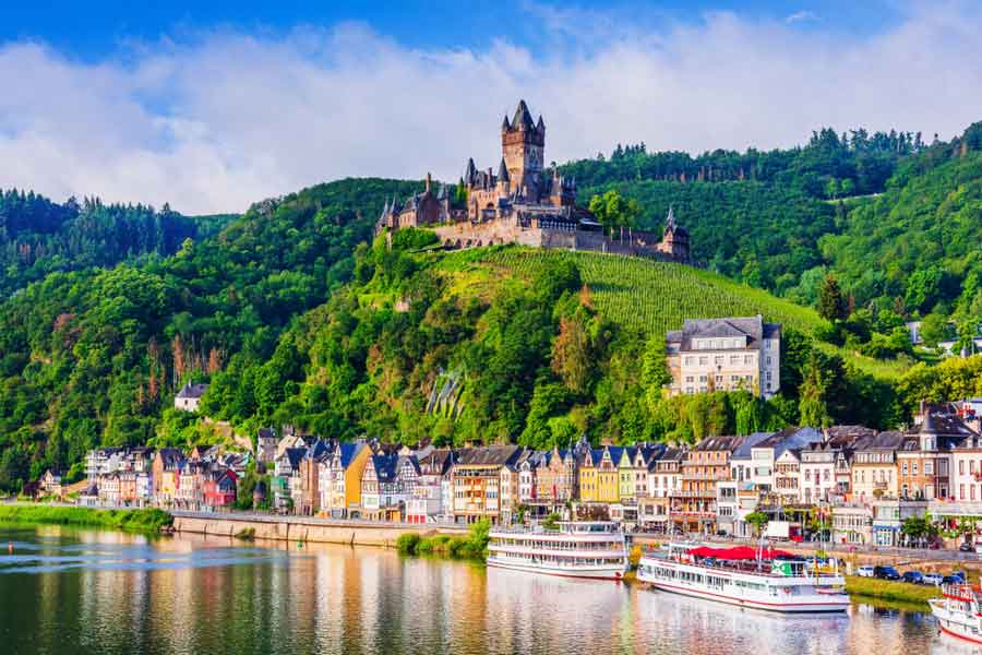 Cochem on the Moselle