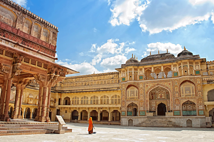 Historic palace in Jaipur, Rajasthan, India