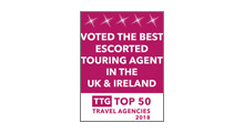 TTG Top 50 Best Escorted Touring Agency in the UK & Ireland