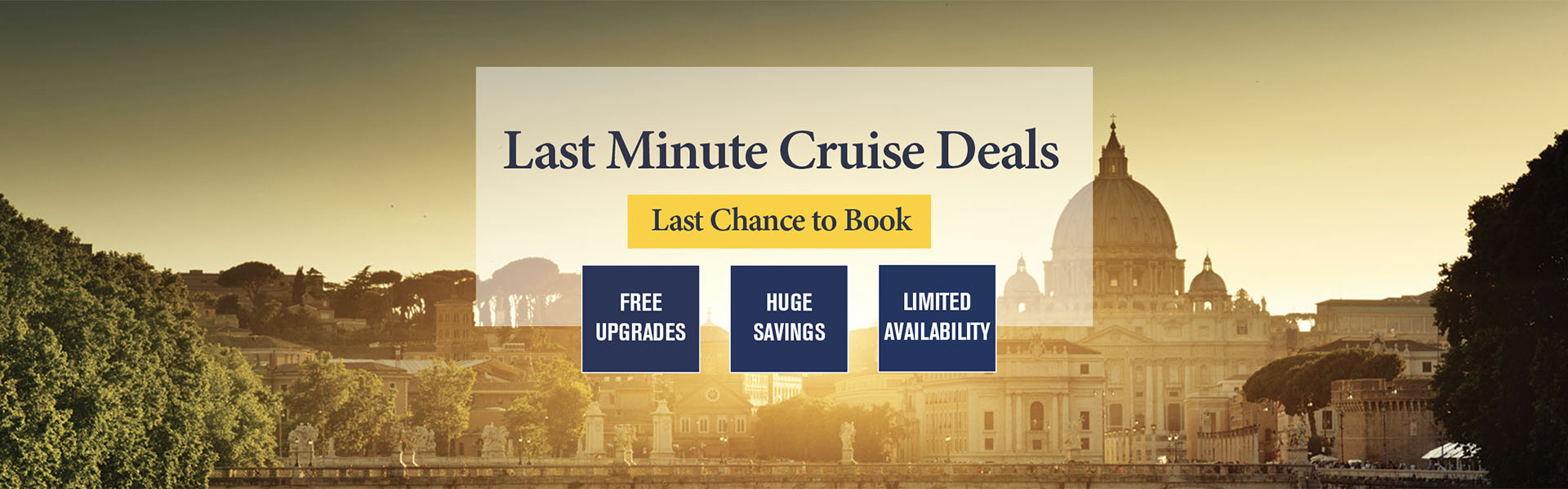 Last Minute Cruise Deals