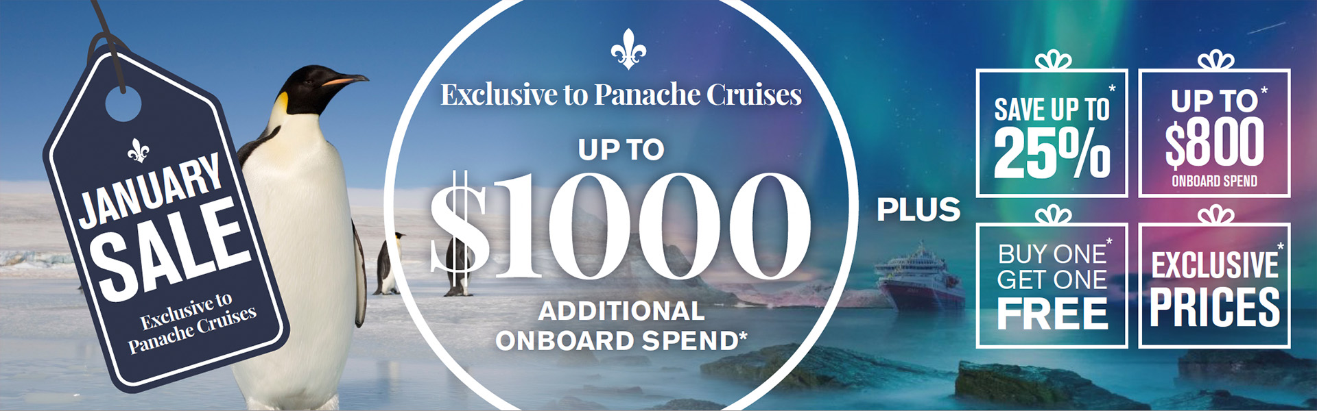 Expedition Cruise Sale