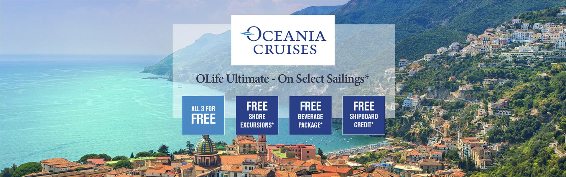 Oceania Cruises OLife Ultimate