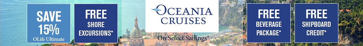 Oceania Cruises, OLife Ultimate is back