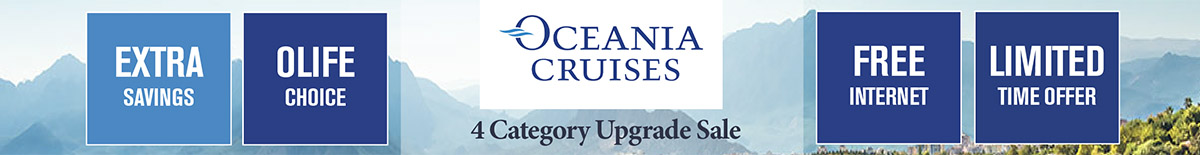 Oceania Cruises, Upgrade Sale