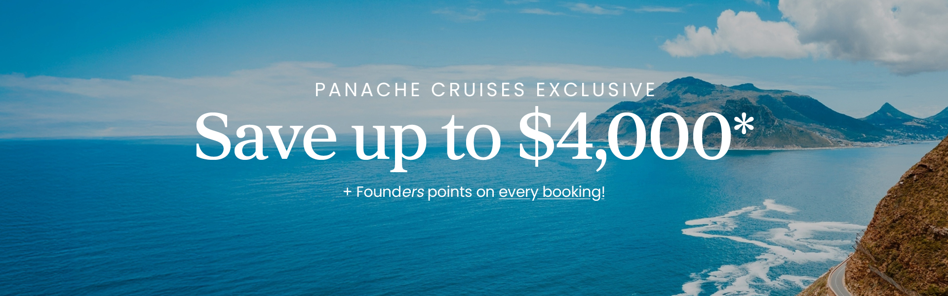 Panache Cruises Promotion
