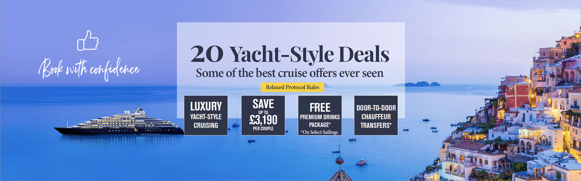 Panache Cruises, Elite Ocean, River, Expedition and Yacht-Style Cruising