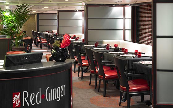Oceania Cruises Red Ginger Restaurant