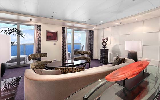 The Oceania Suite on Oceania Riviera